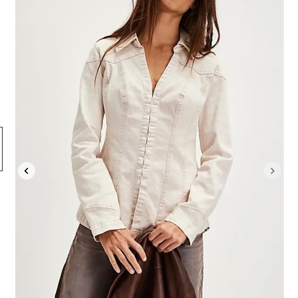 NWOT Free People Kenny Slim Tunic